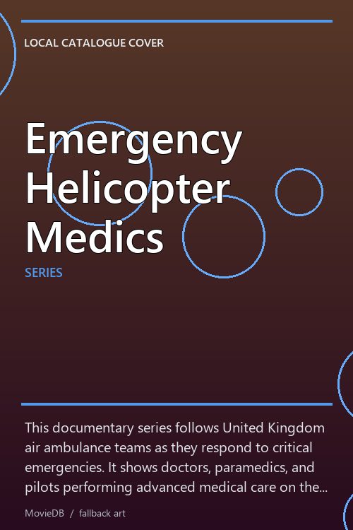 Emergency Helicopter Medics poster