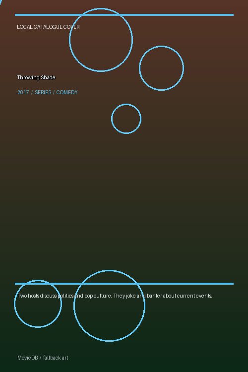 Throwing Shade poster
