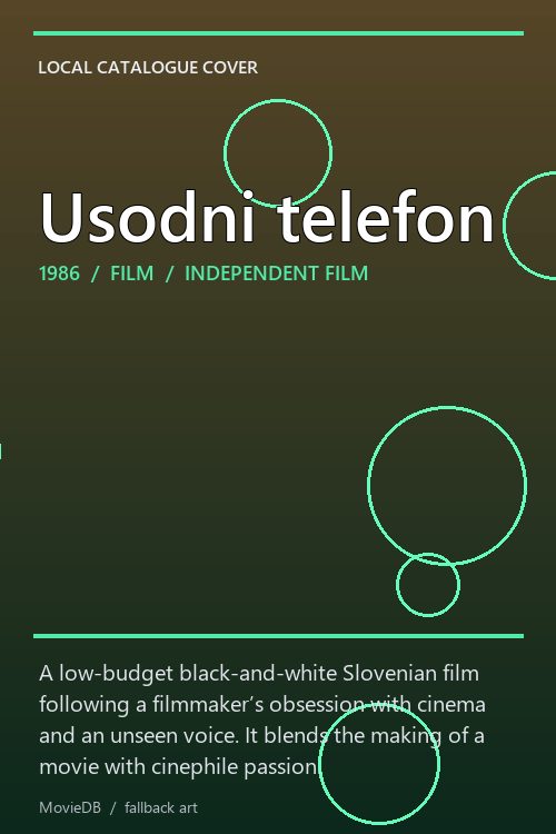 Usodni telefon poster