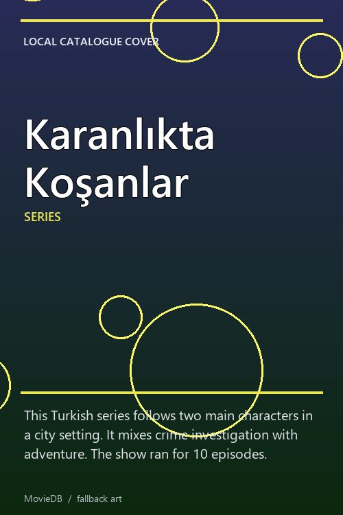 Karanlıkta Koşanlar poster