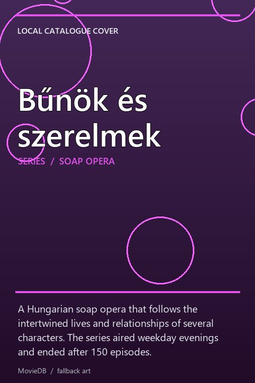 Bűnök és szerelmek poster