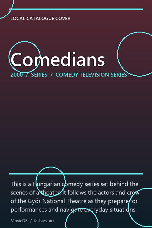 Comedians poster
