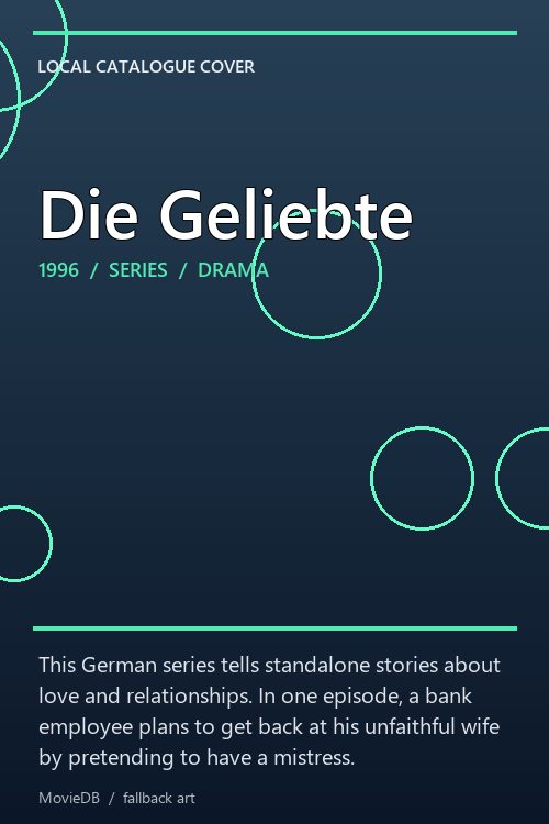 Die Geliebte poster
