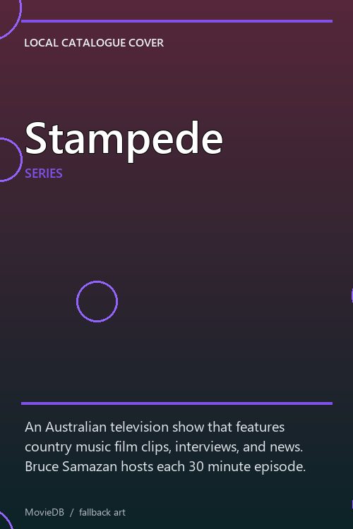 Stampede poster