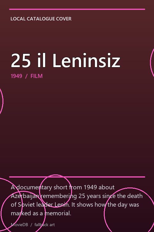 25 il Leninsiz poster