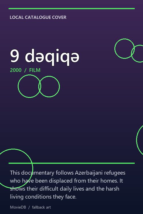 9 dəqiqə poster