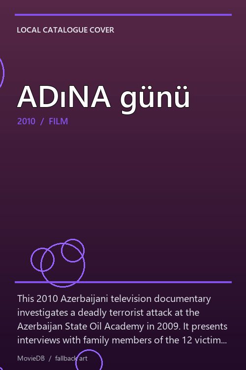 ADıNA günü poster