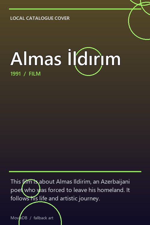 Almas İldırım poster