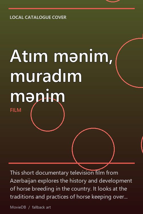 Atım mənim, muradım mənim poster