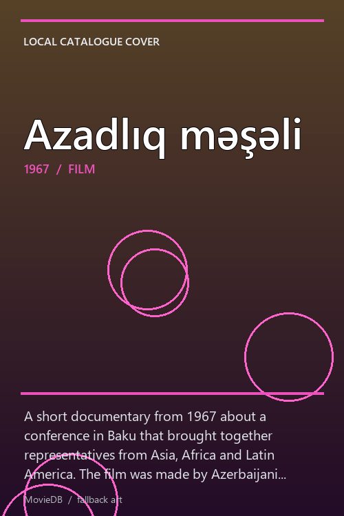 Azadlıq məşəli poster