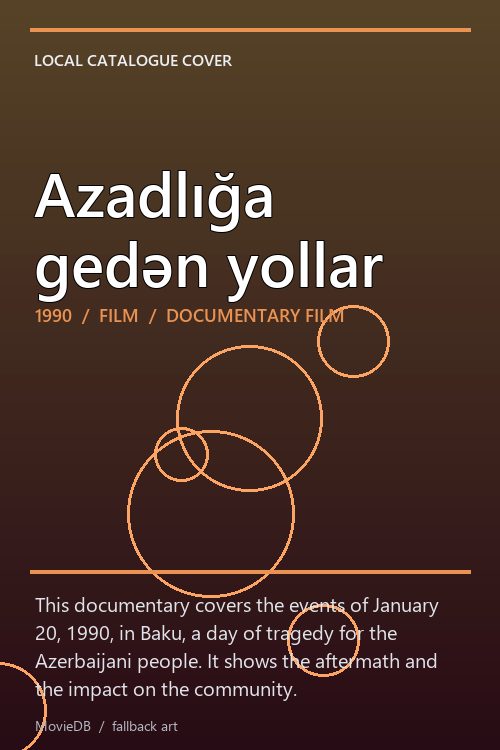 Azadlığa gedən yollar poster
