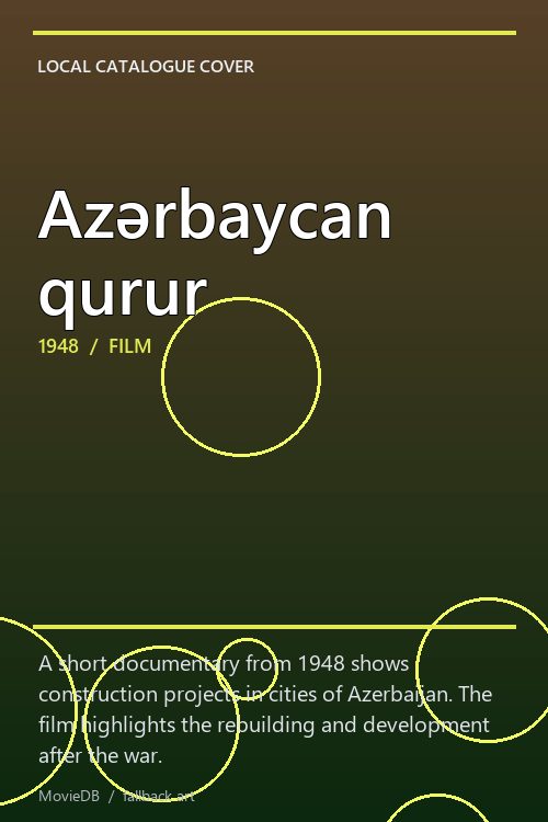 Azərbaycan qurur poster