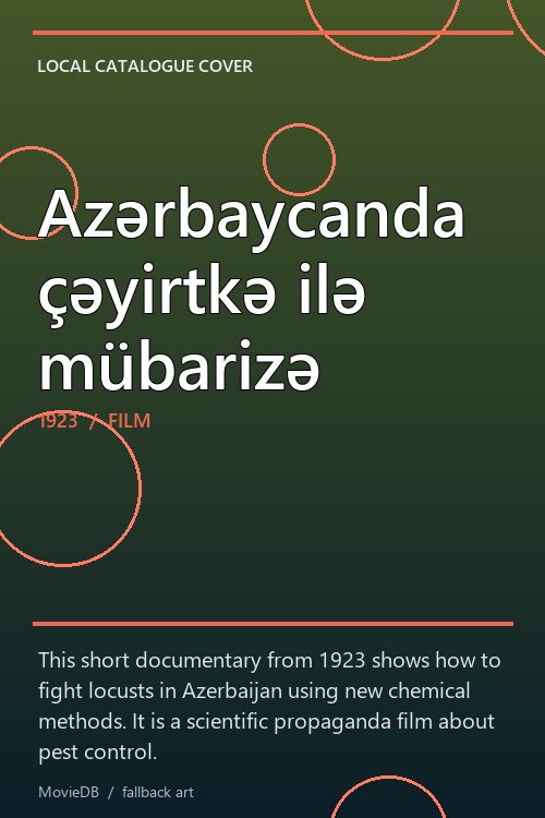 Azərbaycanda çəyirtkə ilə mübarizə poster