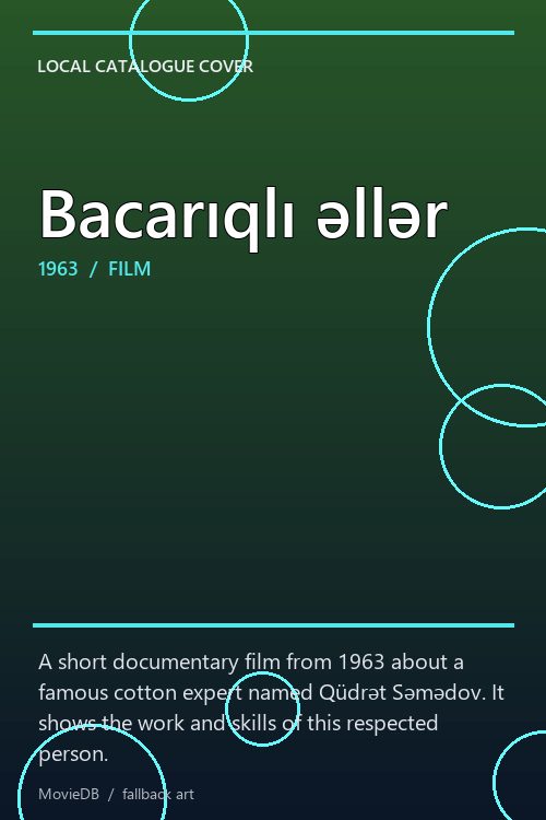 Bacarıqlı əllər poster