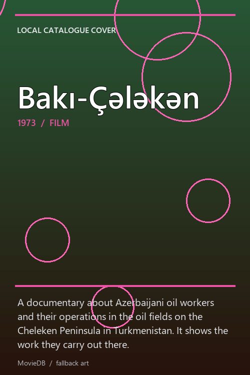 Bakı-Çələkən poster