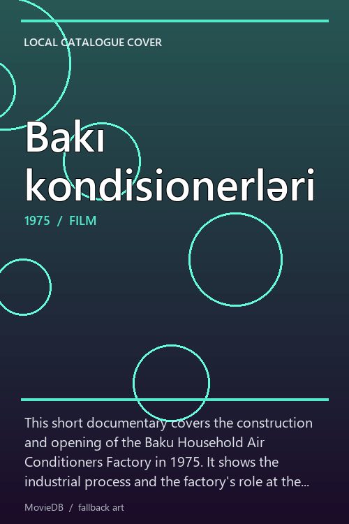 Bakı kondisionerləri poster