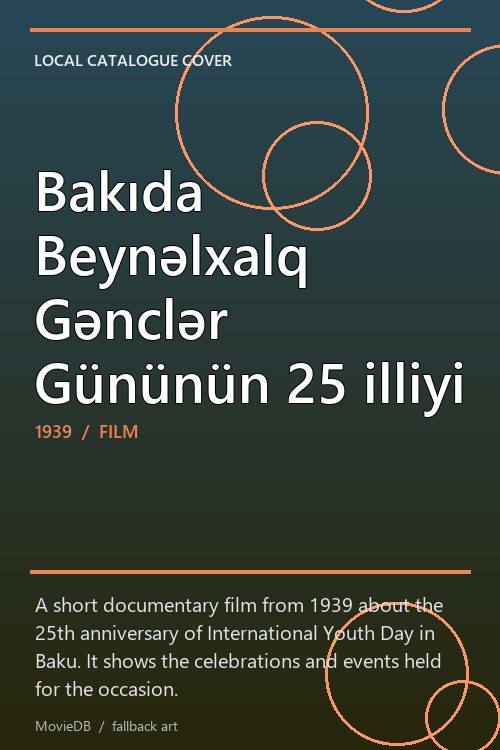Bakıda Beynəlxalq Gənclər Gününün 25 illiyi poster
