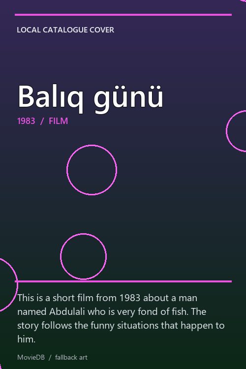 Balıq günü poster