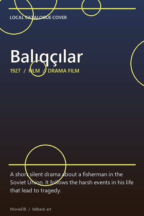 Balıqçılar poster