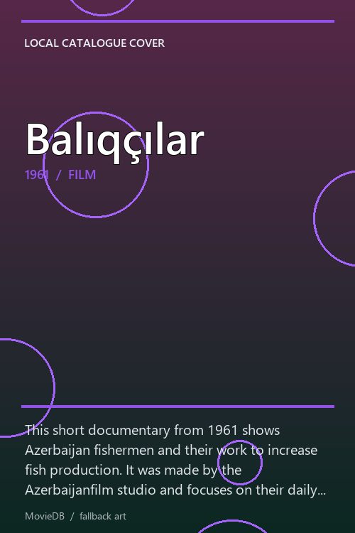 Balıqçılar poster