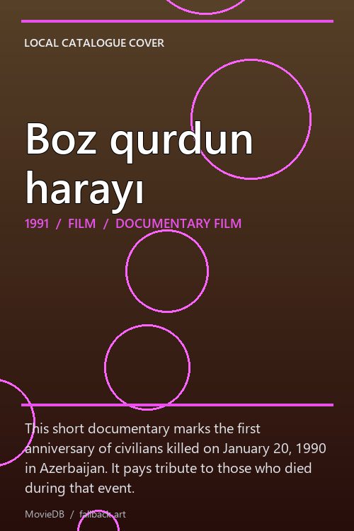 Boz qurdun harayı poster