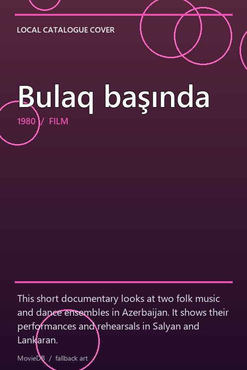 Bulaq başında poster