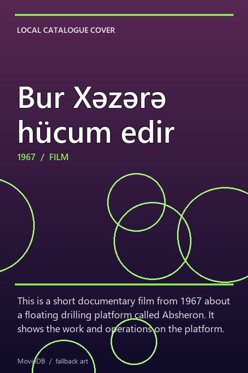 Bur Xəzərə hücum edir poster
