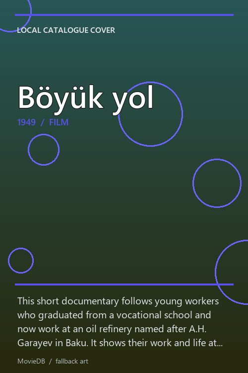 Böyük yol poster