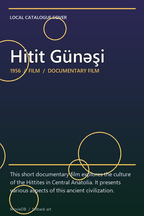 Hitit Günəşi poster