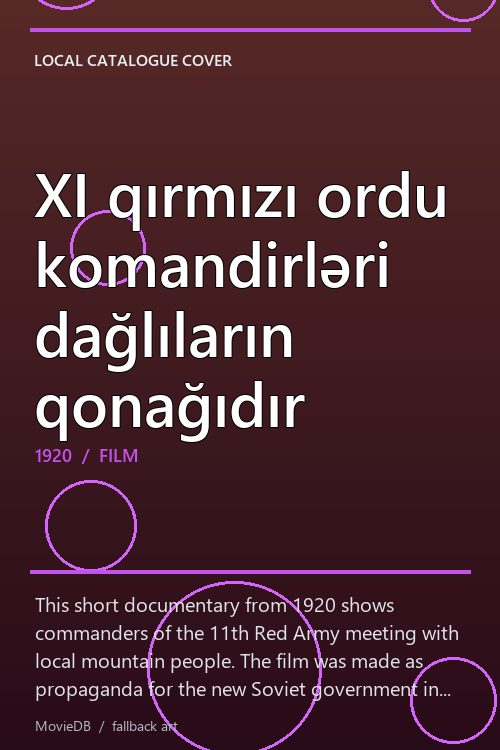 XI qırmızı ordu komandirləri dağlıların qonağıdır poster