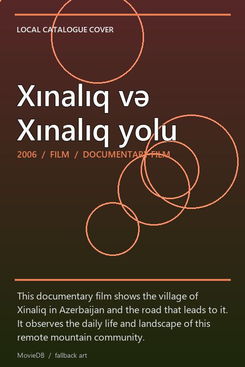 Xınalıq və Xınalıq yolu poster