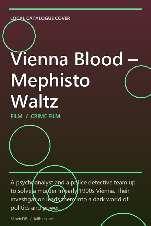 Vienna Blood – Mephisto Waltz poster