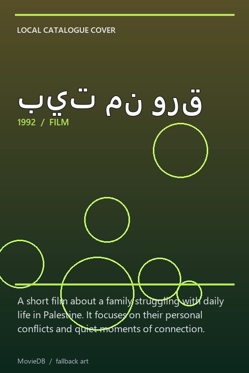 بيت من ورق poster