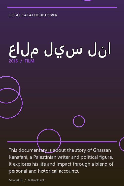 عالم ليس لنا poster
