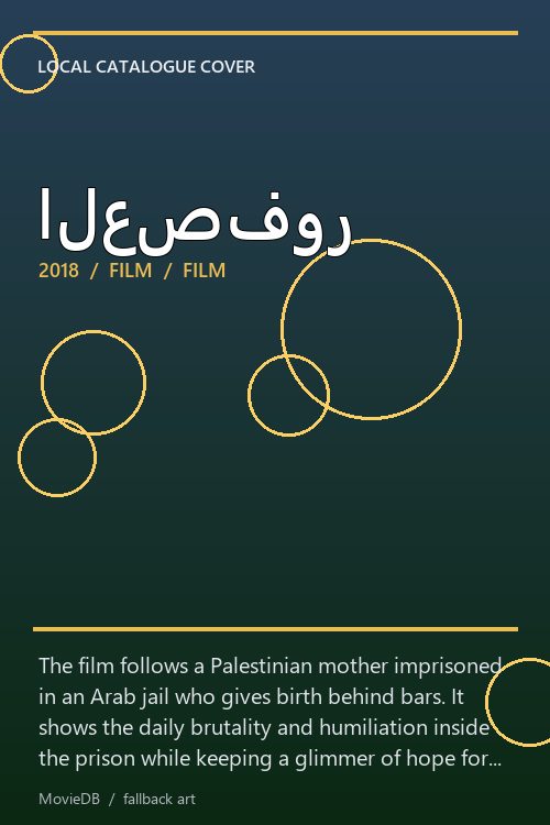العصفور poster
