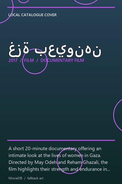 غزة بعيونهن poster