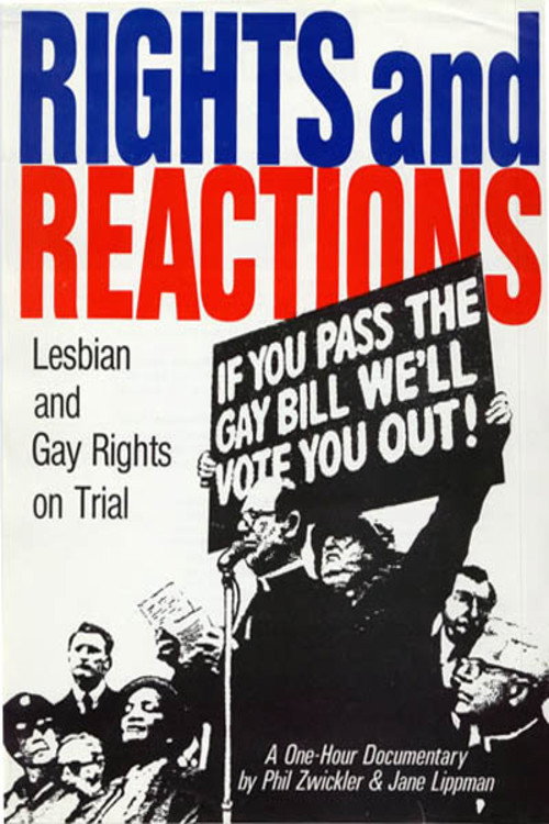 Rights and Reactions: Lesbian & Gay Rights on Trial poster