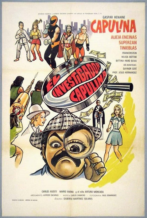 El investigador Capulina poster