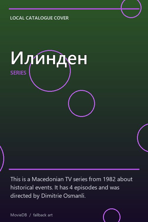 Илинден poster