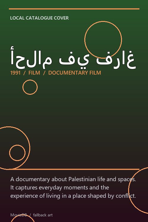 أحلام في فراغ poster