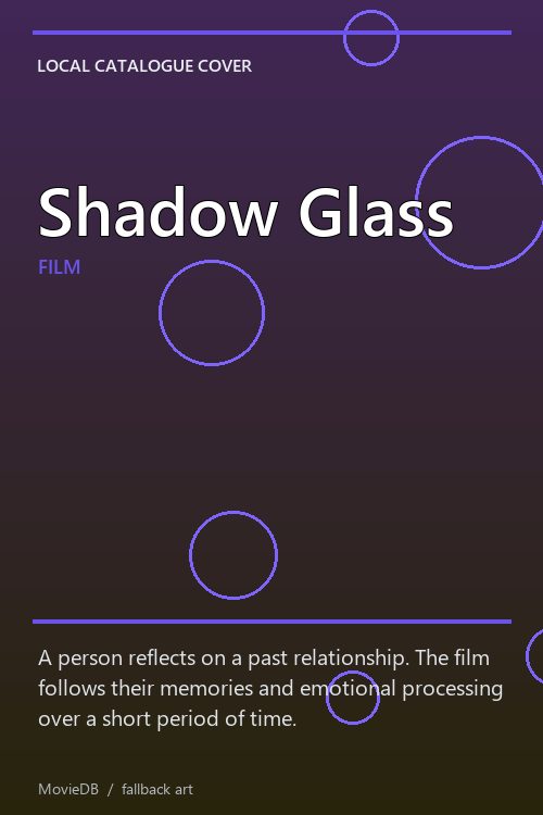 Shadow Glass poster