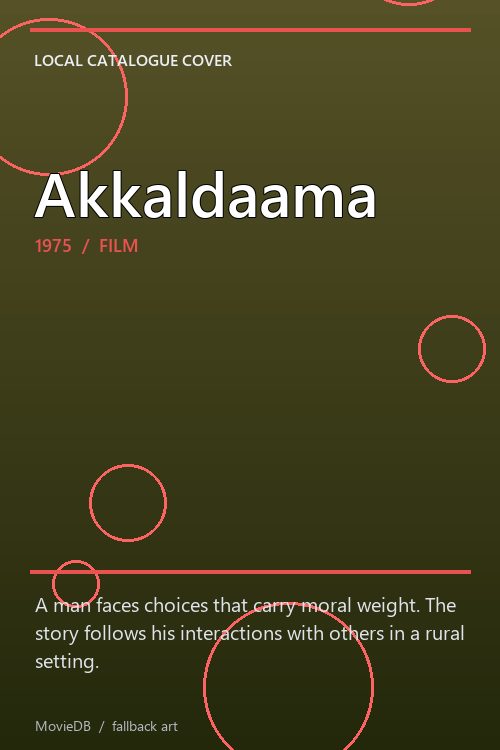 Akkaldaama poster