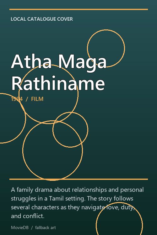 Atha Maga Rathiname poster