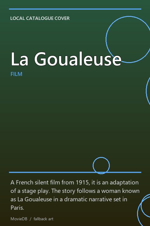 La Goualeuse poster