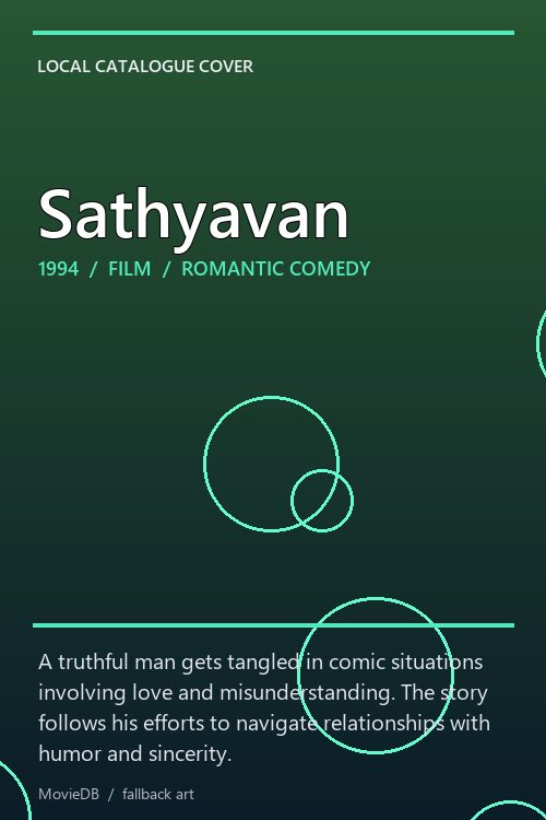 Sathyavan poster