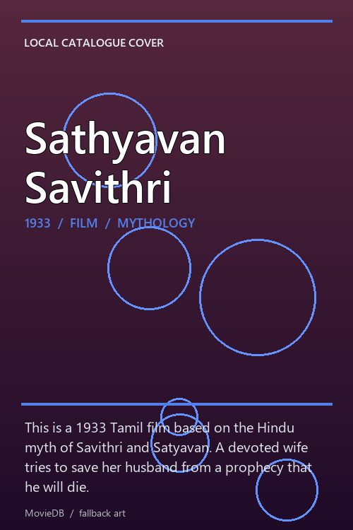Sathyavan Savithri poster
