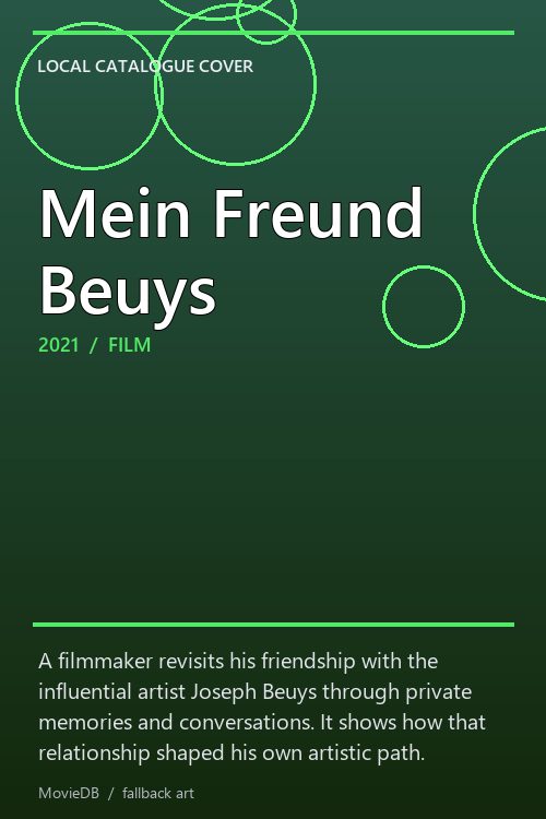 Mein Freund Beuys poster