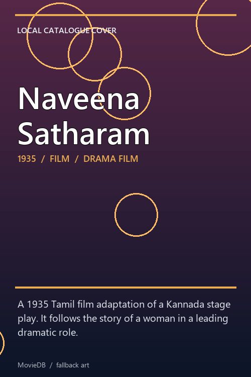 Naveena Satharam poster