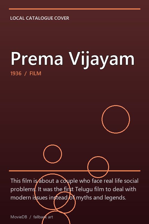 Prema Vijayam poster