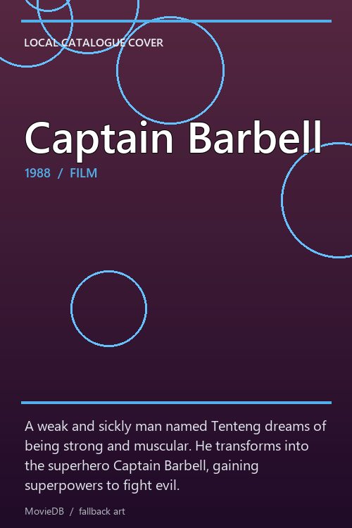 Captain Barbell poster